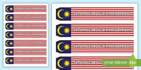 Hari Kebangsaan - Hari Kemerdekaan Malaysia - Twinkl