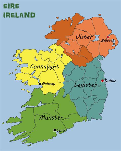 Map ireland