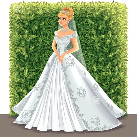 Cinderella Wedding Dress Movie Cartoon - fallinlovewithyou-raura