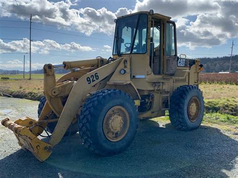 Caterpillar 926 Wheel Loader - Musser Bros Inc