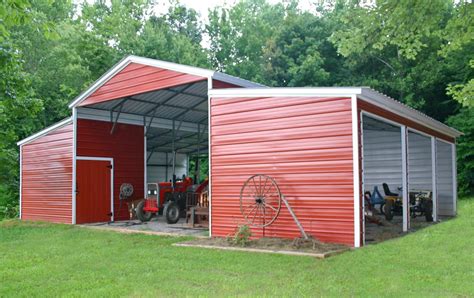 44 x 31 x 12 Vertical Barn | Choice Metal Buildings