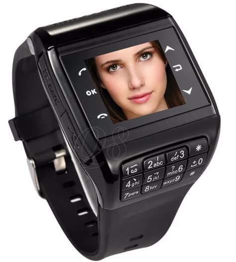 2014 Q8 Watch Phone Wrist Cell Phone Mobile AT&T Mobile: Unlocked Dual ...