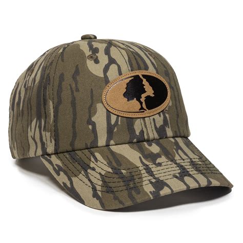 Mossy Oak BottomLands Camo Lightweight Adjustable Snap Closure Baseball ...