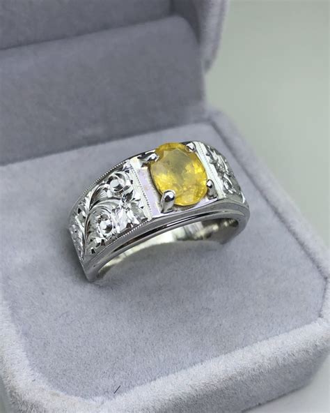 Presenting HandCrafted Natural Sapphire Ring