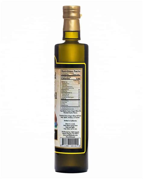 Tantillo Roasted Garlic Flavored Olive Oil 500mL (Pack of 2) | Tantillo ...