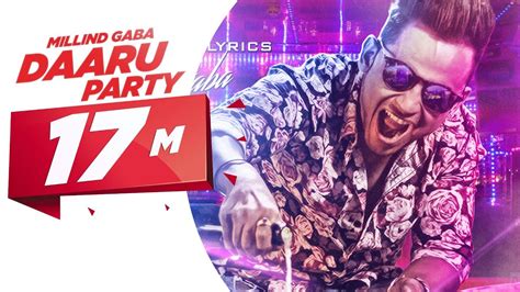 Daaru Party (Full Audio Song) | Millind Gaba | Punjabi Song Collection ...