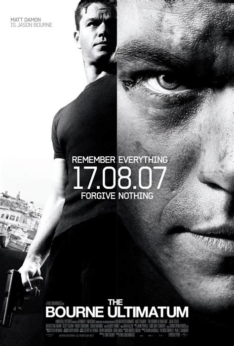 The Bourne Ultimatum Movie Poster (Click for full image) | Best Movie ...