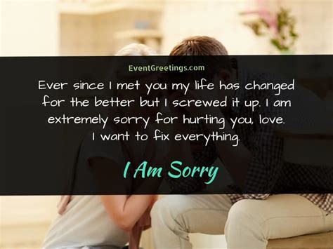 40 I’m Sorry Quotes to Apologize With Right Word – Events Greetings