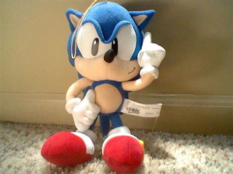 My Classic Sonic plush by SpongeDudeCoolPants on deviantART