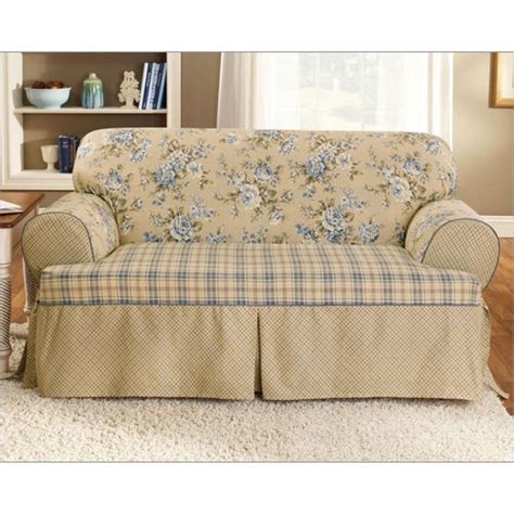 Sure Fit Lexington T-Cushion Loveseat Slipcover - 047293370144 | Slipcovers for chairs, Cushions ...