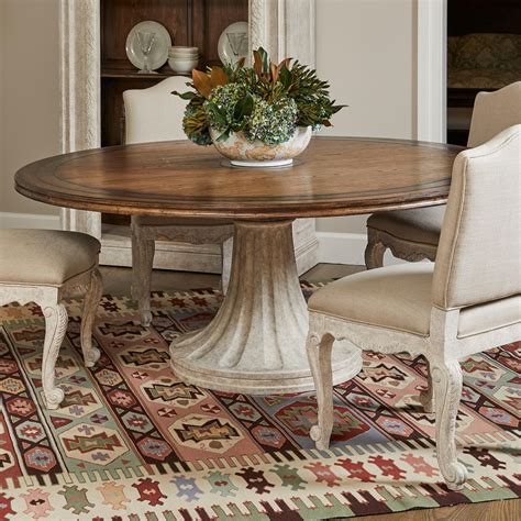 Stanley Furniture Thoroughbred 72" Round Dining Table | Jacksonville ...