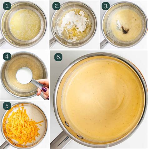 How to make a cheese roux sauce - bpoke