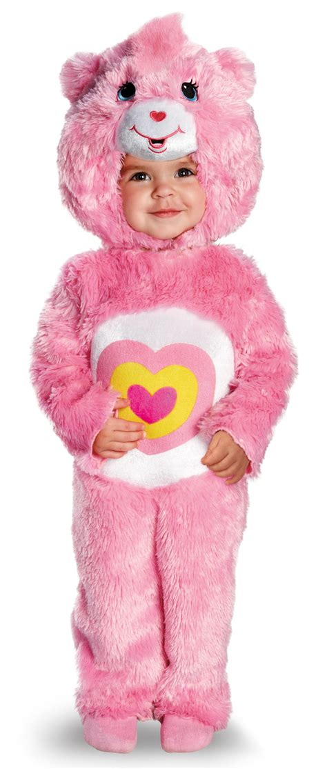 Care Bears Pink Wonderheart Fuzzy Bear Costume Child Girls Toddler | eBay