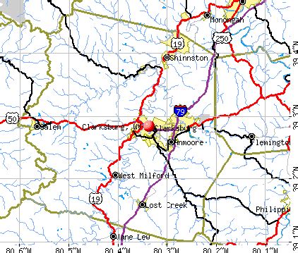 Clarksburg, West Virginia (WV 26301) profile: population, maps, real estate, averages, homes ...