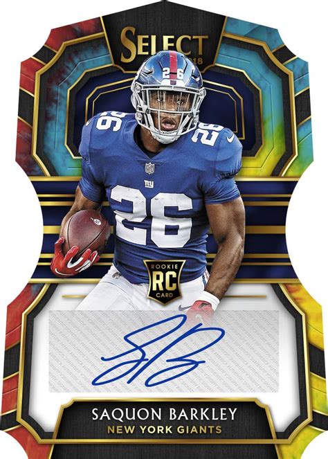 2018 Panini Select NFL Football Cards Checklist - Collect Top Rookies!