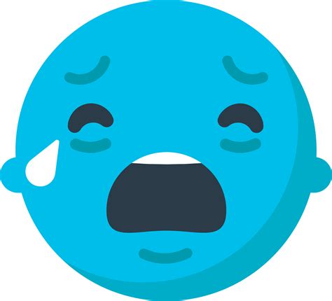 "loudly crying face" Emoji - Download for free – Iconduck