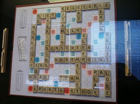 Scrabble Art - Andy Sheets