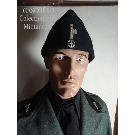 Uniforme de la milicia del partido fascista italiano.