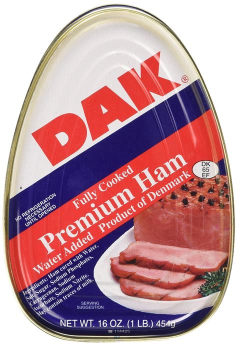 Amazon.com : Dak, Premium Ham, 16oz Can (Pack of 3) : Canned And ...