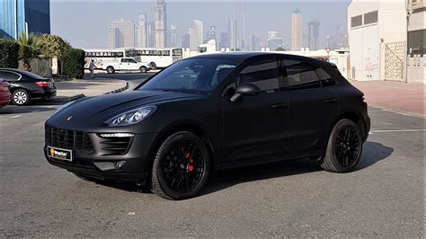 Porsche Macan - Black Matt wrap | WrapStyle