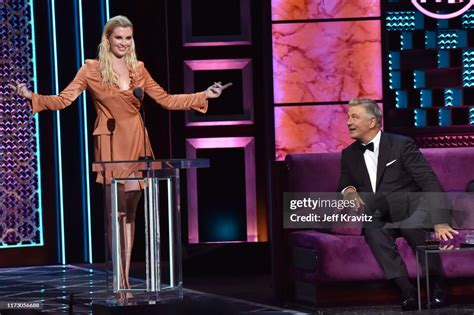 Ireland Baldwin roasts Alec Baldwin onstage during the Comedy Central... News Photo - Getty Images