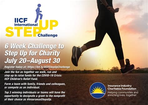 2020 Step Up Challenge Fundraising Campaign for Insurance Industry Charitable Foundation