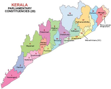 Kerala Loksabha Election 2019, Kerala Loksabha Election Schedule, Kerala Loksabha Constituencies ...