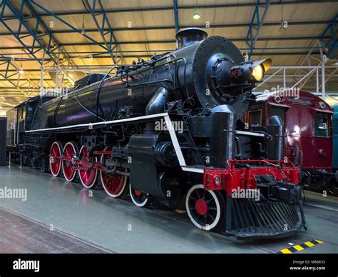 A 4-8-4 passenger steam locomotive from Chinese Railways built by Vulcan Foundry, the largest ...