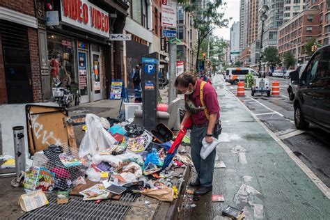 Homeless use furniture dumped by rich escaping coronavirus-hit NYC to ...