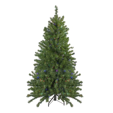 Northlight 5' Prelit Artificial Christmas Tree LED Canadian Pine ...