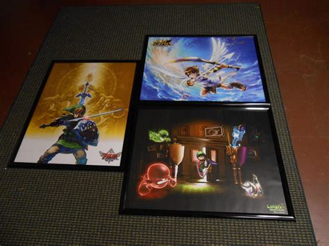 I finally framed my Club Nintendo Posters. : gamecollecting