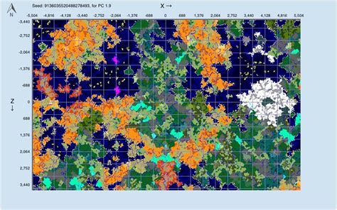 How to use chunkbase to find different biomes in Minecraft