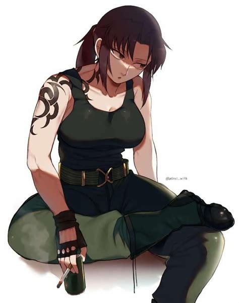 Revy fan art (and Eda) : r/blacklagoon