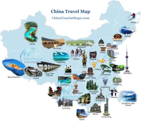 Shenzhen Map Tourist Attractions - ToursMaps.com