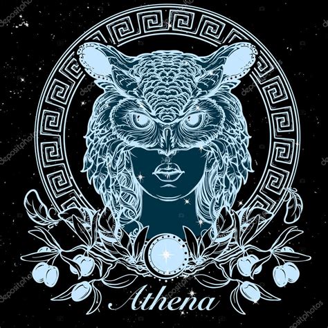 Athena Goddess Symbol Owl