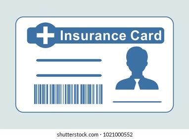 Health Insurance Card Concept Vector Illustration Stock Vector (Royalty ...