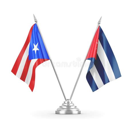 Bandera De Cuba Puerto Rico Que Agita Las Estrellas Sillky Stock de ilustración - Ilustración de ...