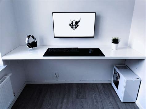 White Gaming Pc Desk - Gaming and Gaming