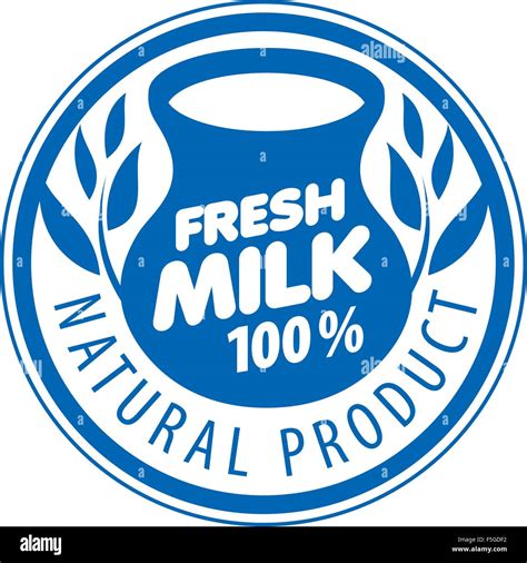 Vector Milk logo Stock Vector Image & Art - Alamy