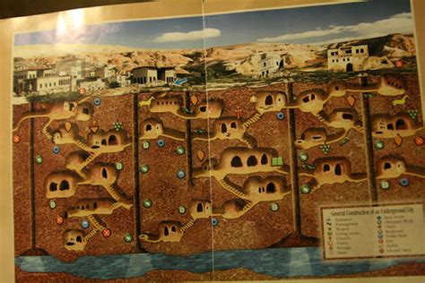 Kaymakli Underground City Map | Kaymakli Underground City Ma… | Flickr