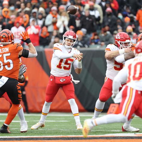 Bengals vs. Chiefs: Final Odds, Spread Picks for AFC Championship Game ...