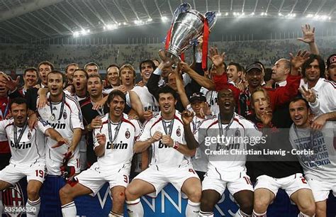 Ac Milan Champions League Winner Photos and Premium High Res Pictures ...