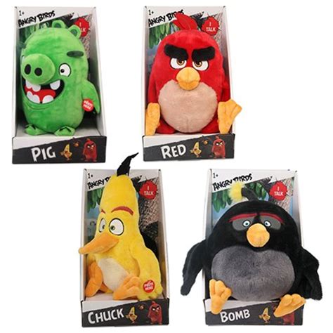 Angry Birds Movie 11-Inch Talking Plush Display Box