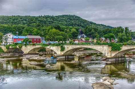 Bridge of Flowers, Shelburne Falls MA Photograph by Ina Kratzsch - Fine ...