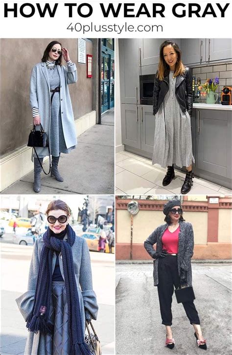 How to wear gray: Color palettes and gray outfits for you to choose from | Grey outfit, Wardrobe ...