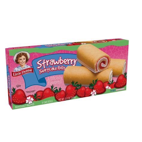 Little Debbie Strawberry Shortcake Rolls, 6 ct, 13.0 oz - Walmart.com