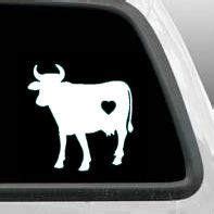 Cow Decal Sticker Goat Pig Chicken Decals Stickers Vinyl Farm Animals | Cow decal, Cow, Vinyl ...