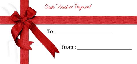 Cash Gift Voucher Template 2 – Best Letter Template