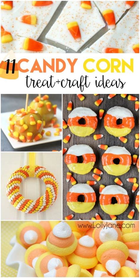 11 candy corn treat and craft ideas