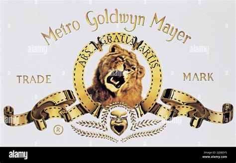 M.G.M. TRADE MARK. MGM, COMPANY LOGO, 2004 Stock Photo - Alamy